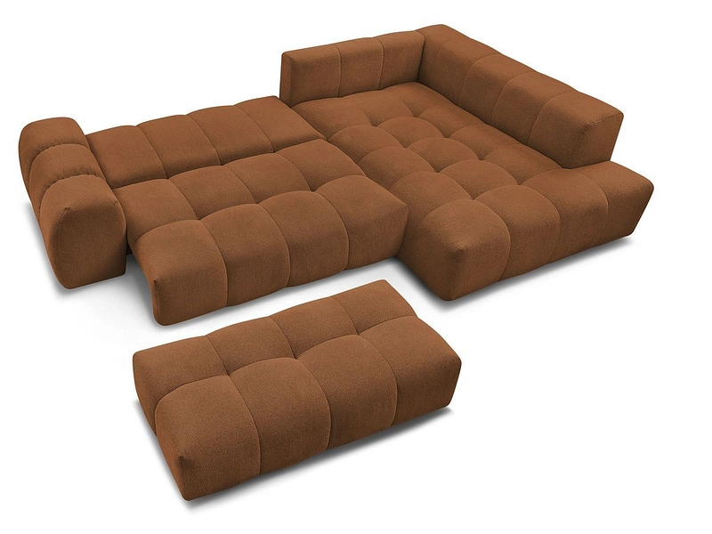 Ecksofa mit Hocker BOBOCHIC EVEREST