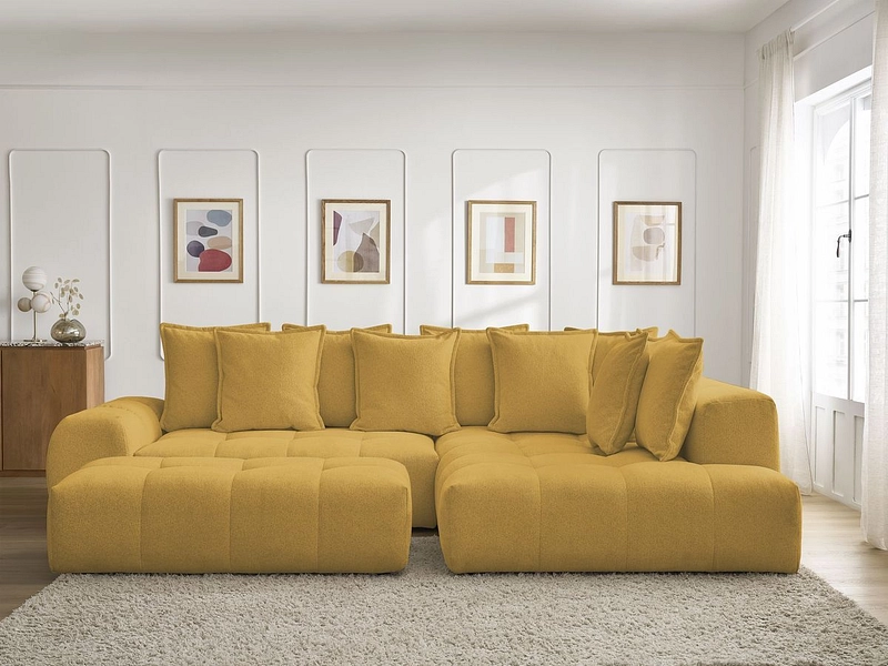 Ecksofa mit Hocker BOBOCHIC EVEREST