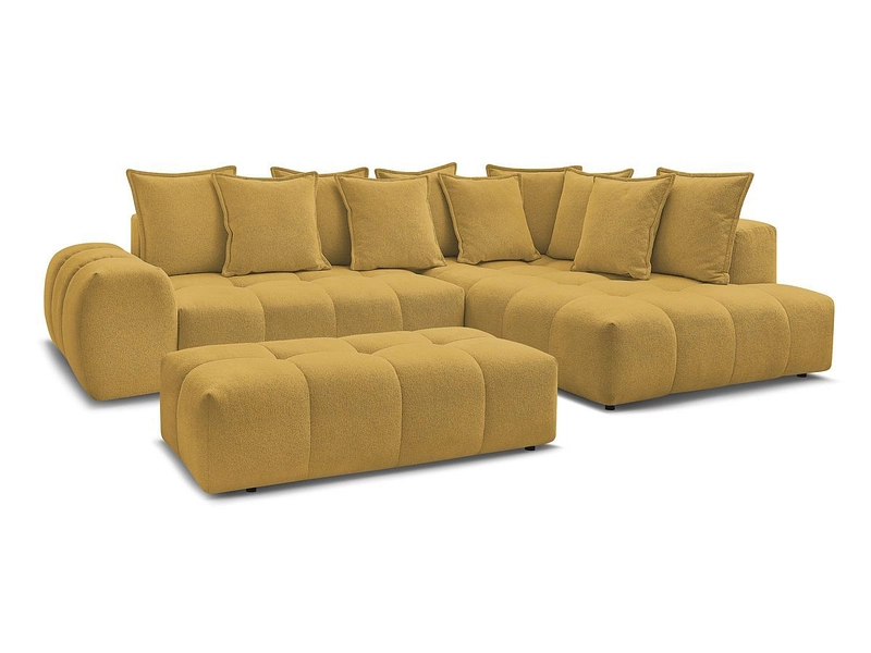 Ecksofa mit Hocker BOBOCHIC EVEREST