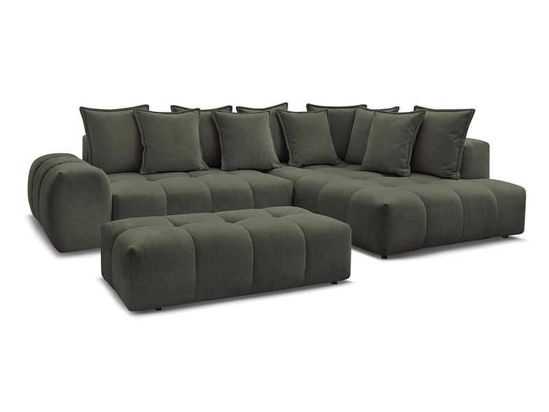 Ecksofa mit Hocker BOBOCHIC EVEREST