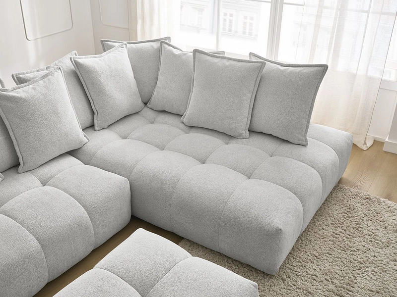 Ecksofa mit Hocker BOBOCHIC EVEREST