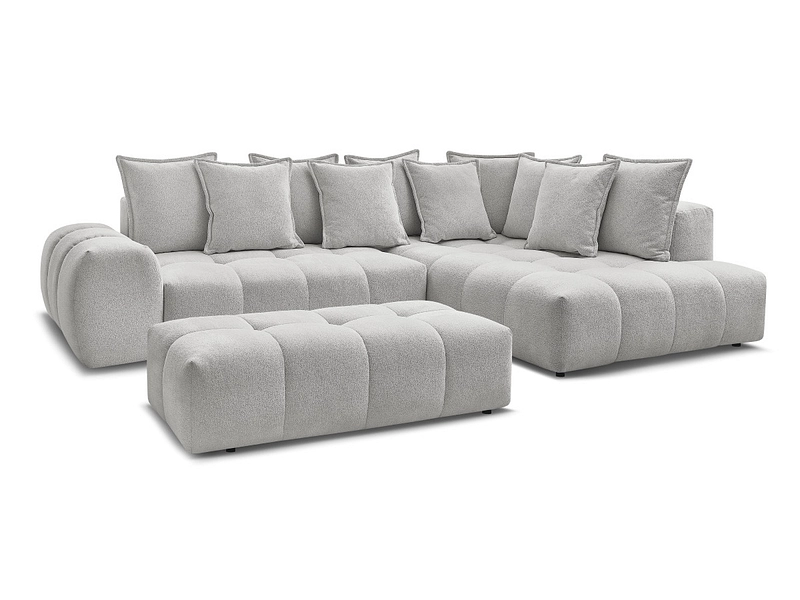 Ecksofa mit Hocker BOBOCHIC EVEREST