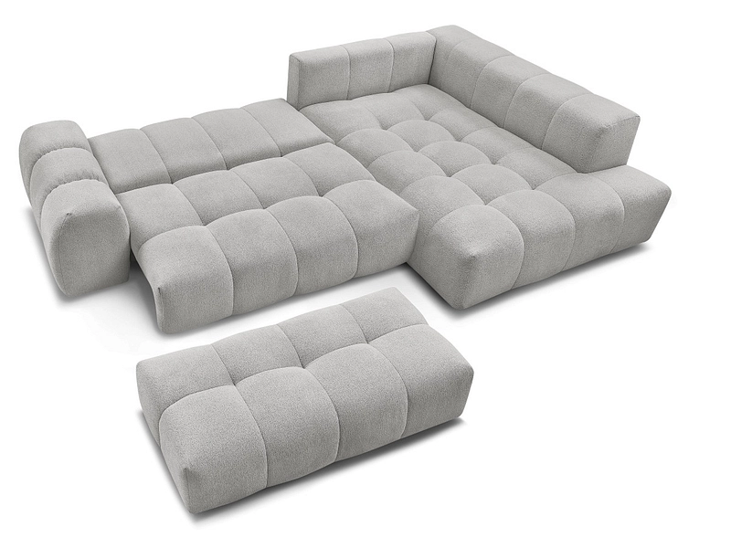 Ecksofa mit Hocker BOBOCHIC EVEREST