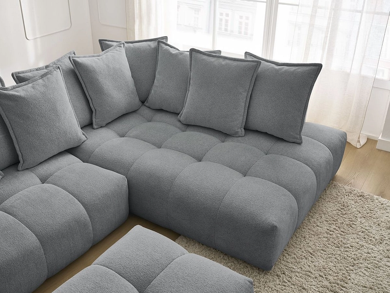 Ecksofa mit Hocker BOBOCHIC EVEREST