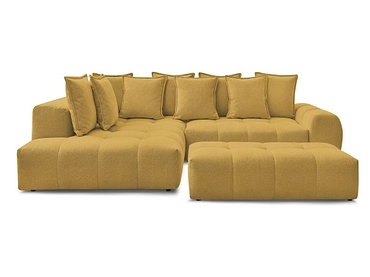 Canapé d'angle avec pouf BOBOCHIC EVEREST