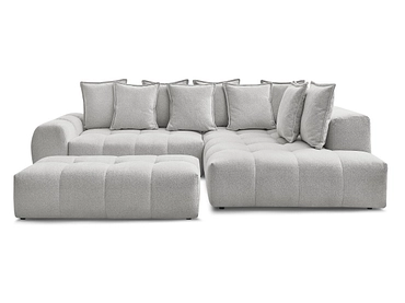 Ecksofa mit Hocker BOBOCHIC EVEREST