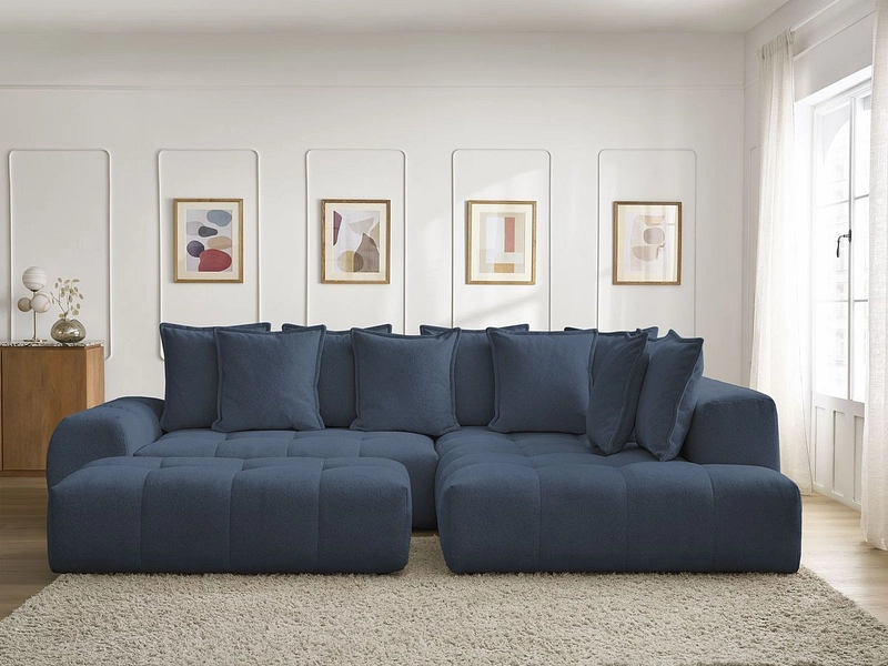 Ecksofa mit Hocker BOBOCHIC EVEREST