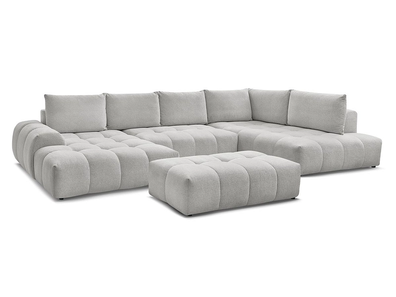 Panorama-Ecksofa mit Hocker BOBOCHIC EVEREST