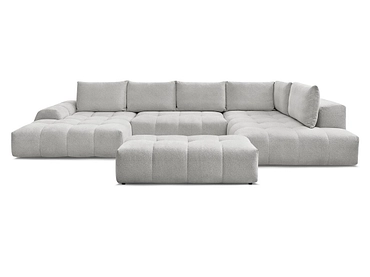 Panorama-Ecksofa mit Hocker BOBOCHIC EVEREST