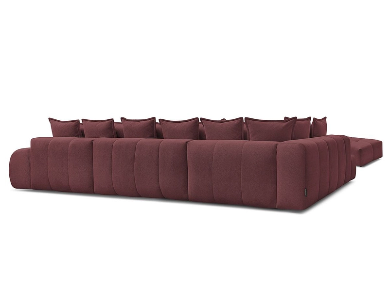 Panorama-Ecksofa mit Hocker BOBOCHIC EVEREST