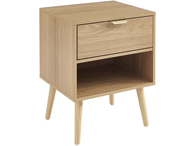 Set di 2 comodini BAÏTA JEANNE 1 cassetto