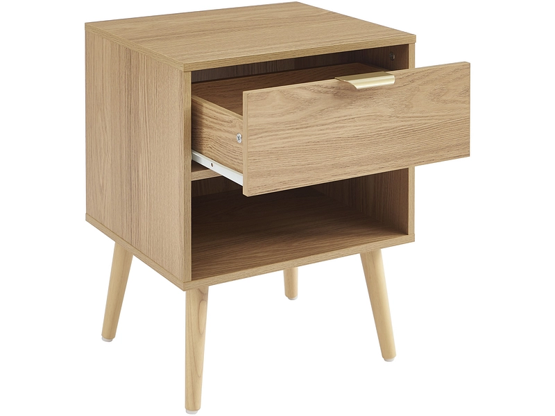 Set di 2 comodini BAÏTA JEANNE 1 cassetto