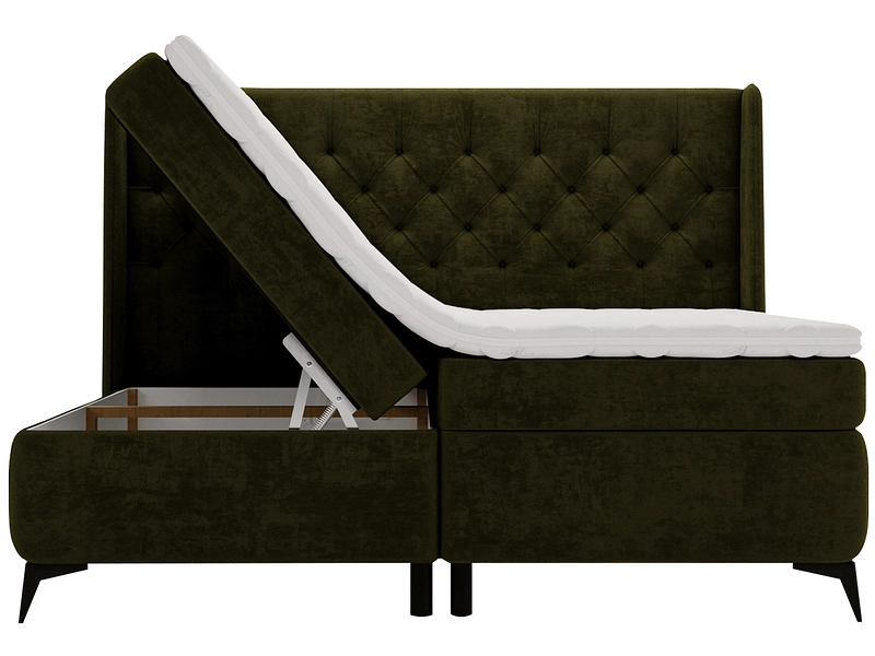 Boxspring ZARA vert Boxspring ZARA vert