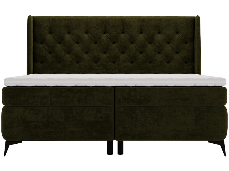Boxspring ZARA vert Boxspring ZARA vert