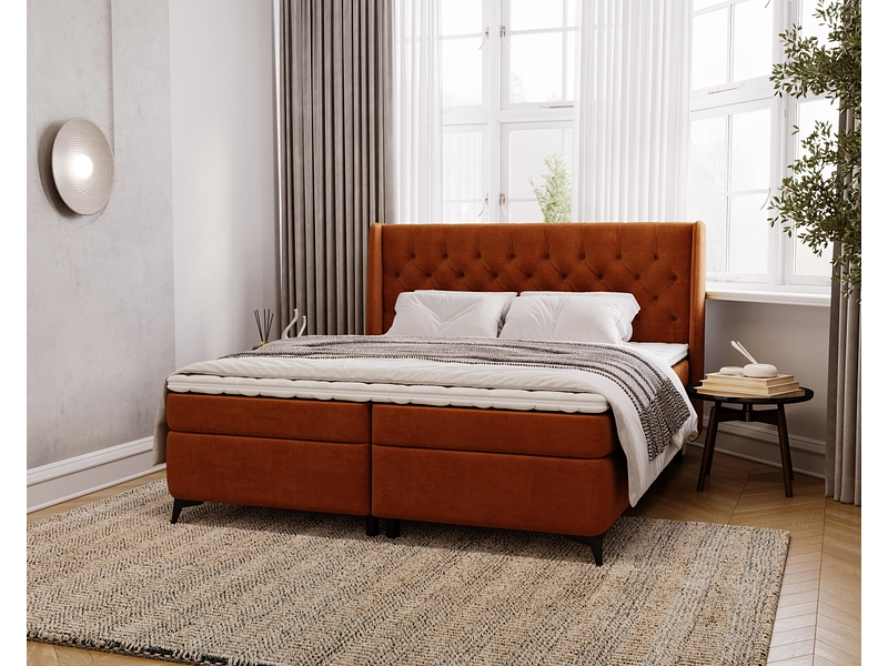 Boxspring ZARA ruggine