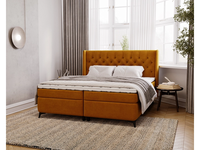 Boxspring ZARA giallo