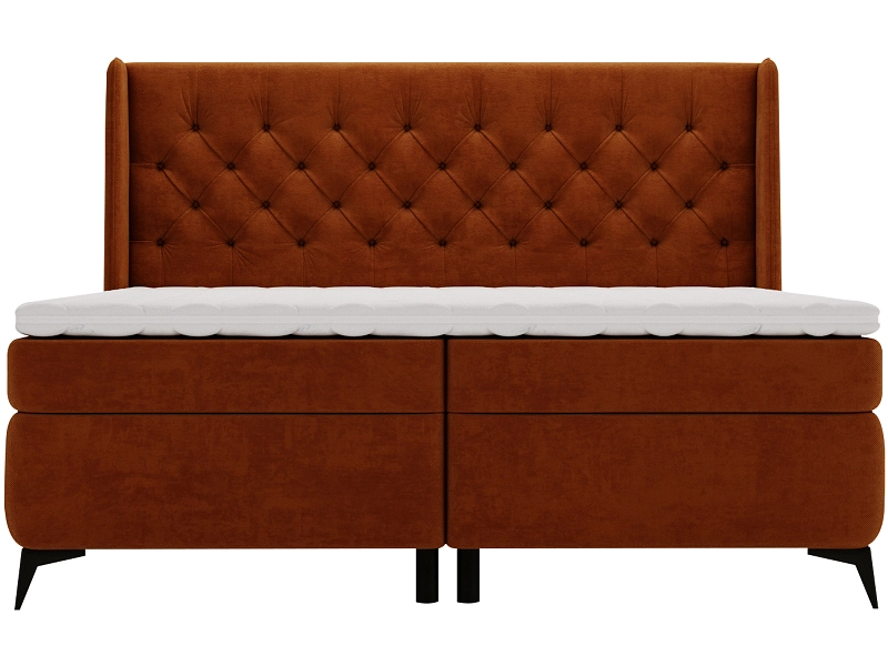 Boxspring ZARA ruggine