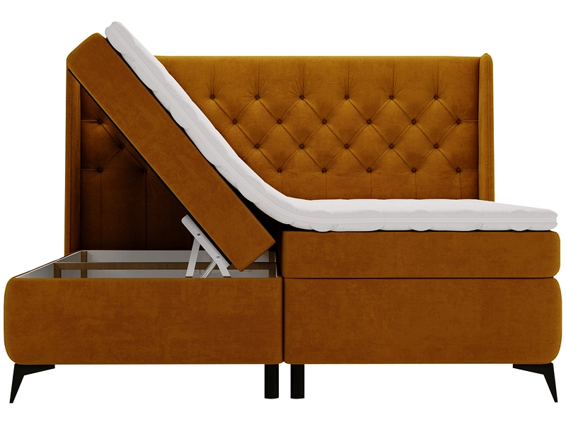 Boxspring ZARA giallo