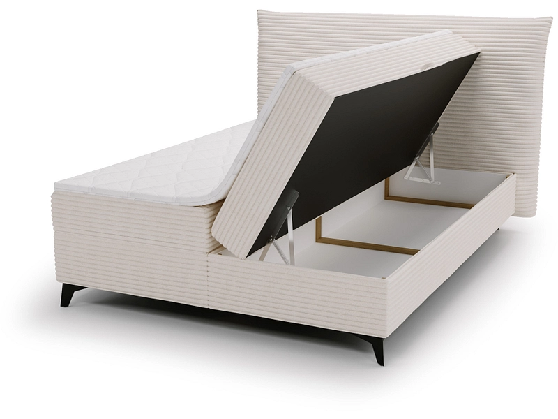 Boxspringbett FOXY beige