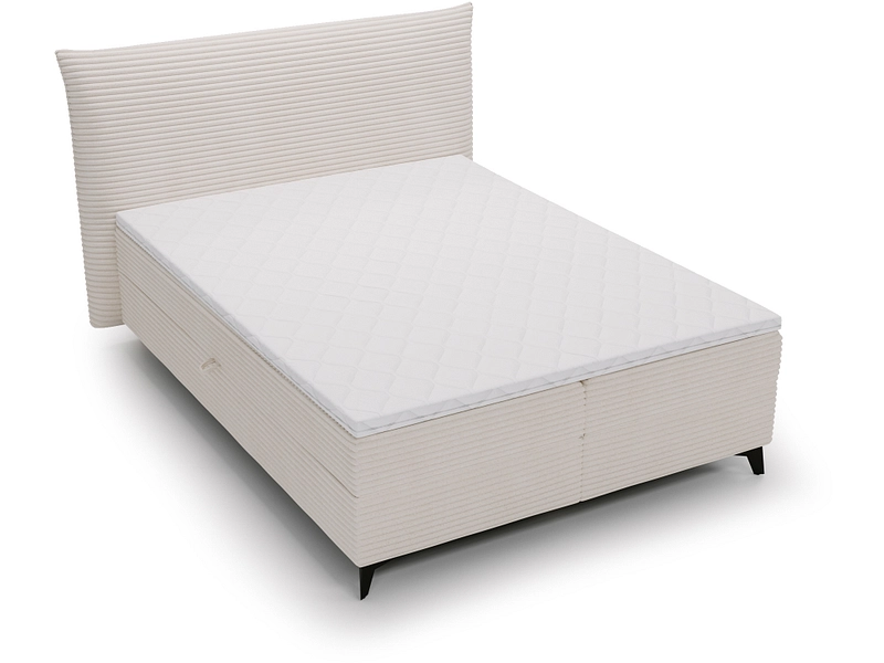 Boxspring FOXY beige 180x200cm semirigido