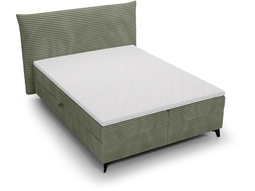 Boxspring FOXY vert clair