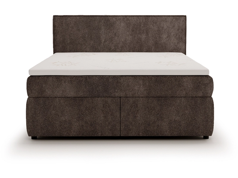 Boxspringbett SONIA grau