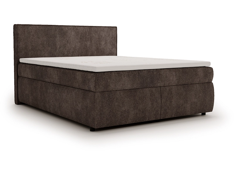 Boxspringbett SONIA grau