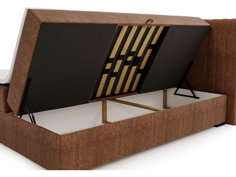 Boxspring PARIS arancione