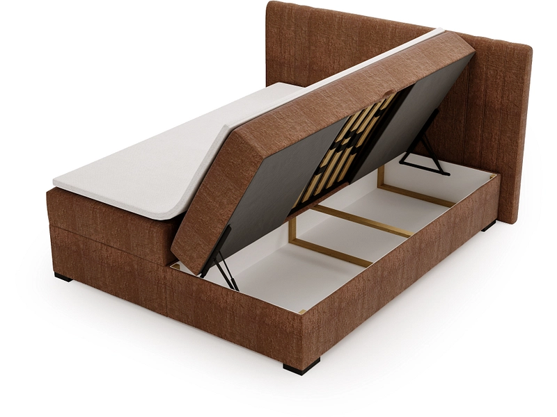 Boxspring PARIS arancione