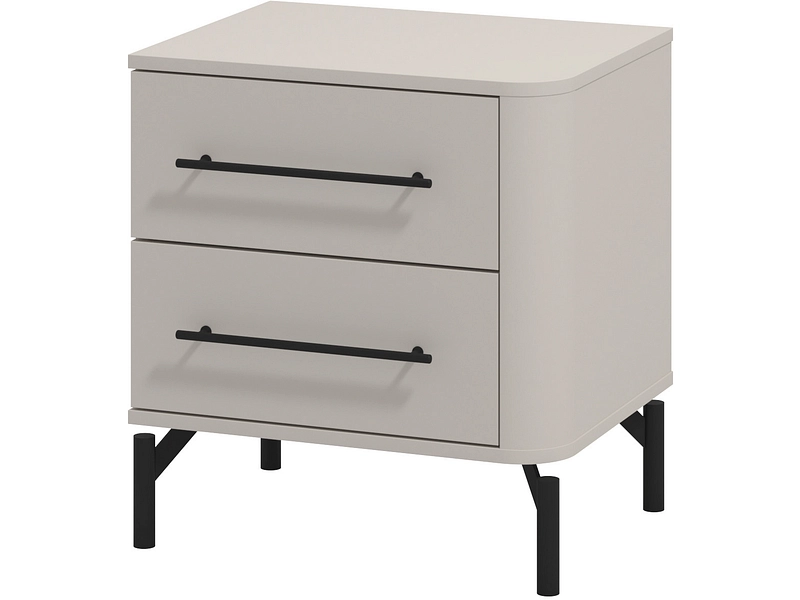 Nachttisch SERDICA 2 Schubladen