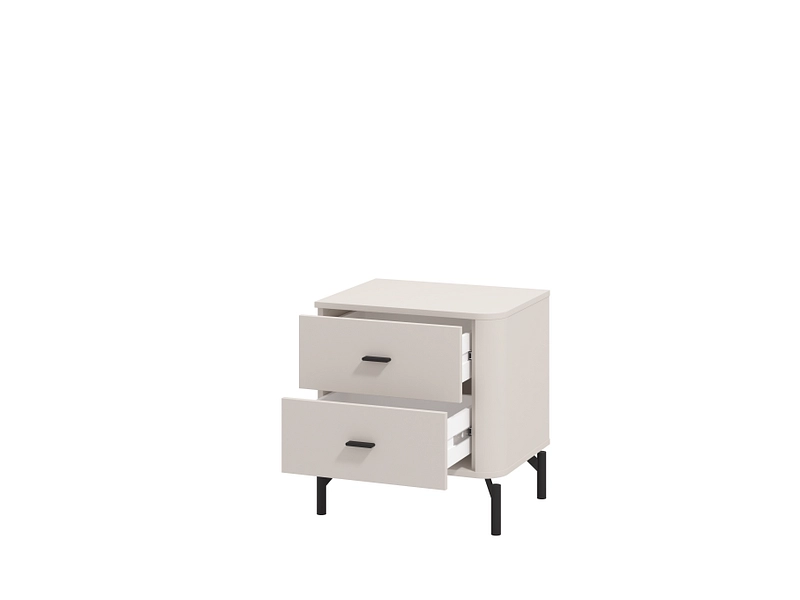 Nachttisch SERDICA 2 Schubladen