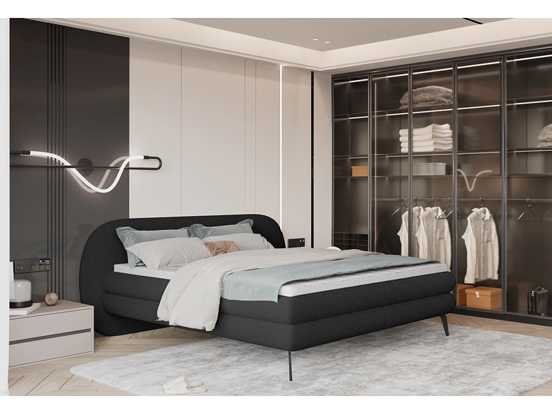 Boxspring WERNIGHT OVO nero