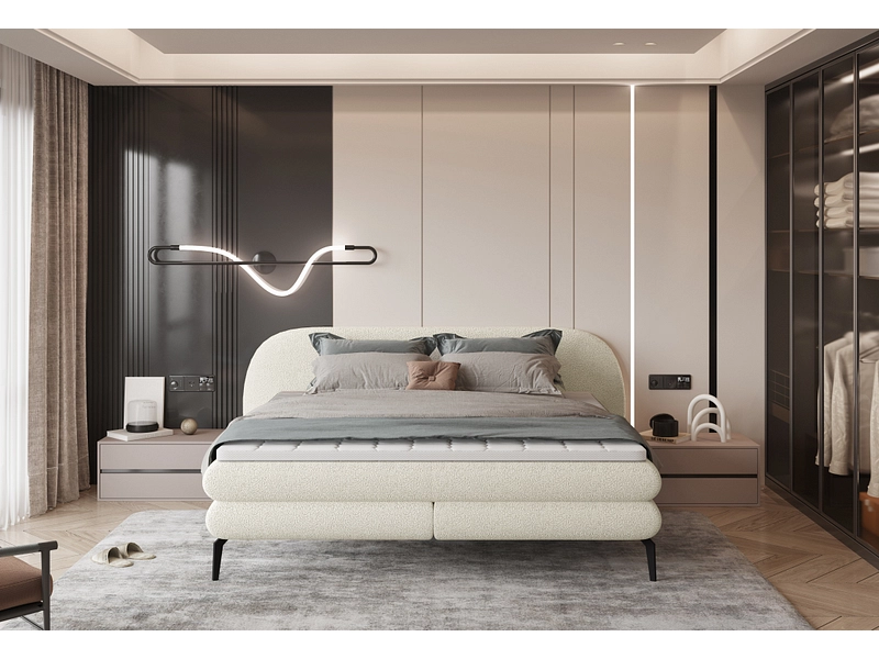 Boxspringbett WERNIGHT OVO cream