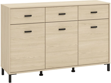 Kommode ARBELA 3 Türen 3 Schubladen