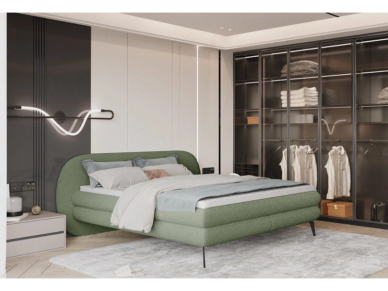 Boxspring WERNIGHT OVO oliva