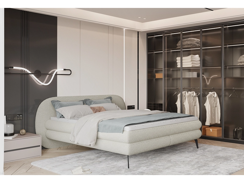Boxspringbett WERNIGHT OVO sand