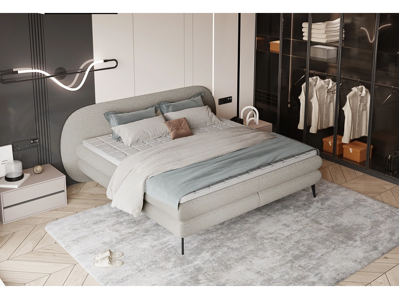 Boxspringbett WERNIGHT OVO sand