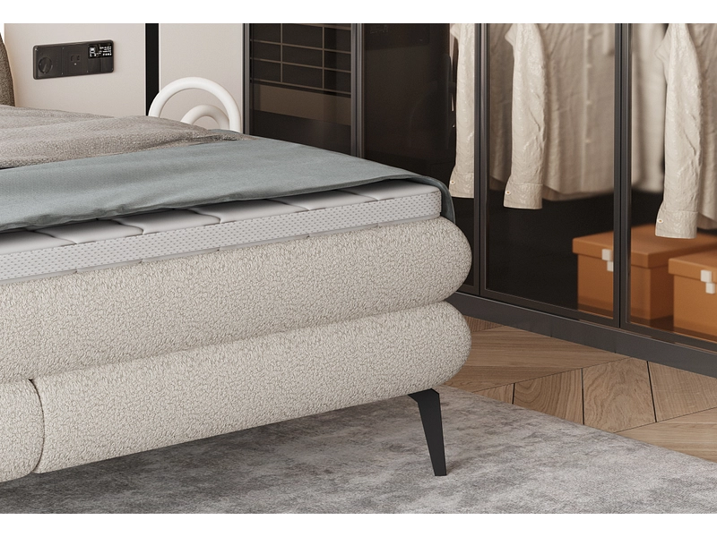 Boxspringbett WERNIGHT OVO sand