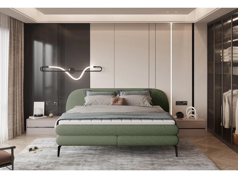 Boxspring WERNIGHT OVO oliva