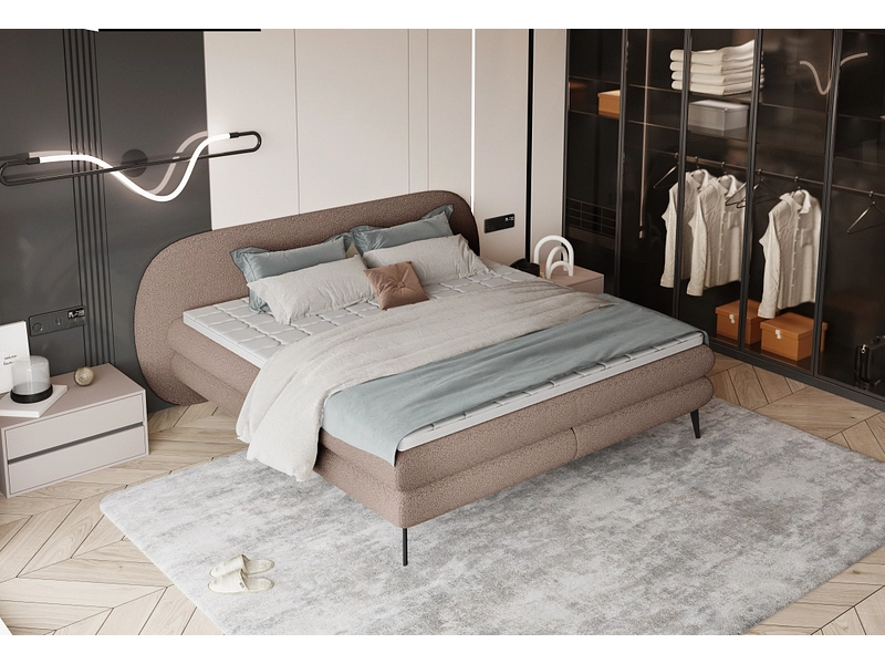 Boxspringbett WERNIGHT OVO koralle