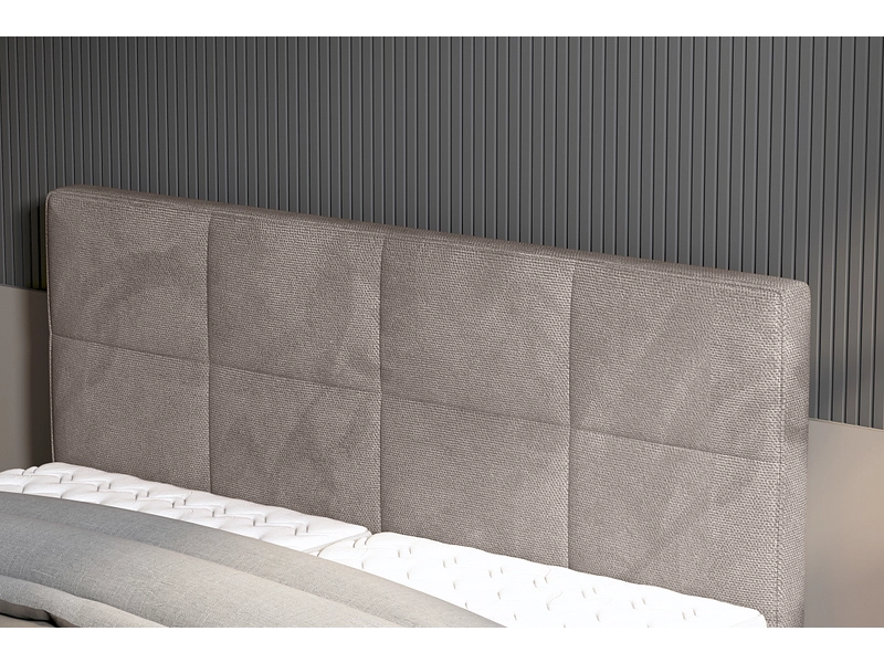 Boxspring eletttrico CRUDO tortora