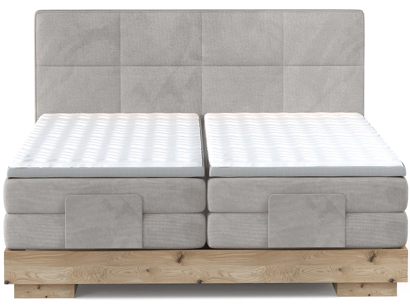 Elektrisches Boxspringbett CRUDO beige Elektrisches Boxspringbett CRUDO beige