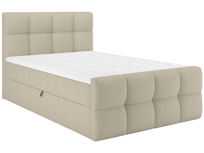 Boxspringbett BELLAGIO dunkelbeige Boxspringbett BELLAGIO dunkelbeige