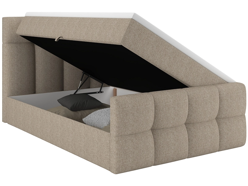 Boxspring BELLAGIO marrone chiaro