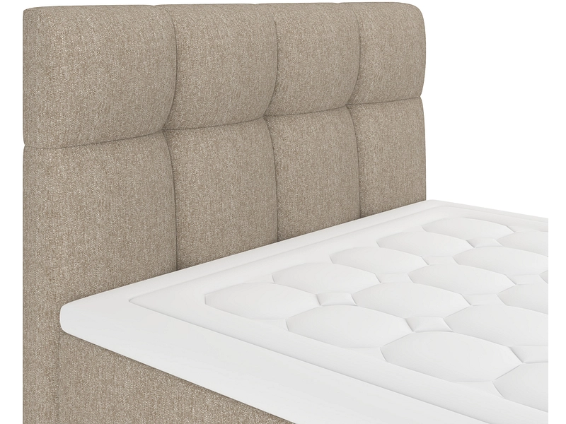 Boxspring BELLAGIO marrone chiaro