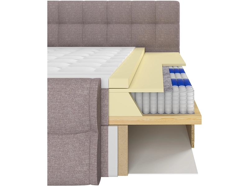 Boxspring BELLAGIO tortora