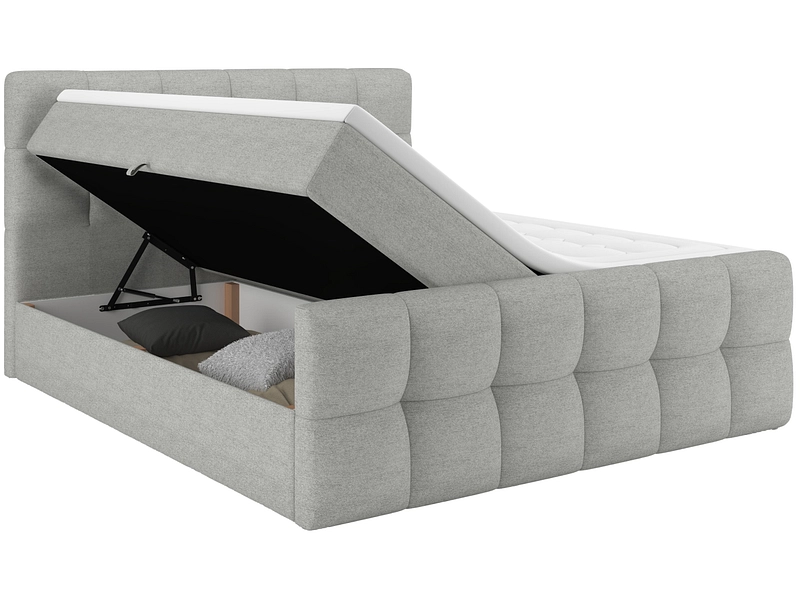 Boxspringbett BELLAGIO grau Boxspringbett BELLAGIO grau