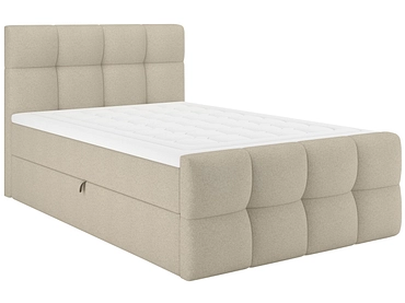 Boxspringbett BELLAGIO dunkelbeige