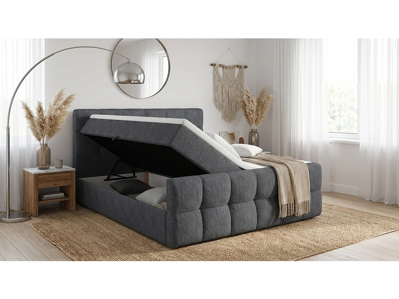 Boxspring BELLAGIO nero