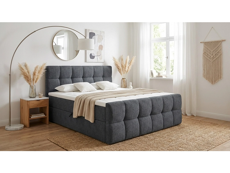 Boxspring BELLAGIO nero